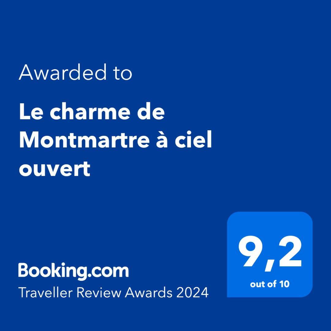 Le Charme De Montmartre A Ciel Ouvert Paryż Zewnętrze zdjęcie